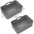 Moule silicone antiadhésif pour friteuse à air double zone